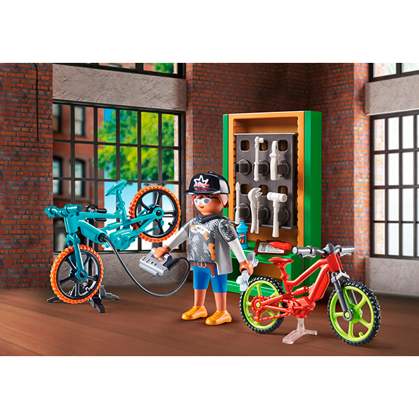 Playmobil 70674 Set de Regalo Taller de E-Bicicletas - Imagen 2