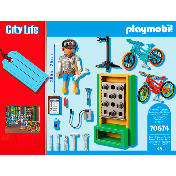 Playmobil 70674 Set de Oferta Oficina de E-Bicicletas - Imagem 3