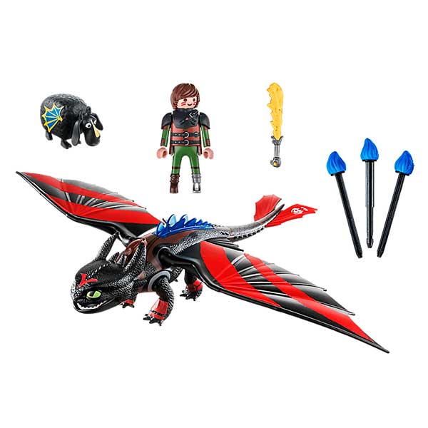 Playmobil 70727 Dragon Racing: Hiccup and Toothless - Imagem 1