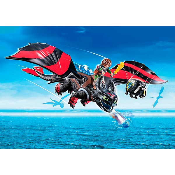 Playmobil 70727 Dragon Racing: Hiccup and Toothless - Imagem 2