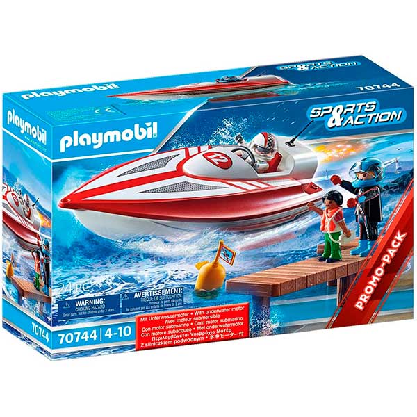 Speedboat Racer Playmobil - Imatge 1