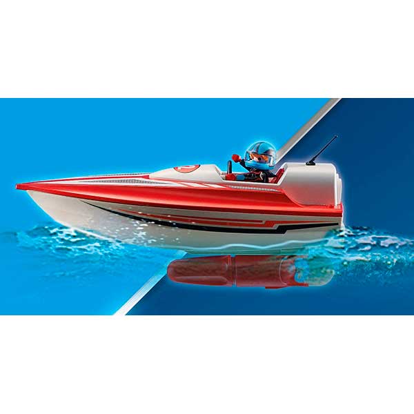 Playmobil 70744 Speedboat Racer - Imagen 1
