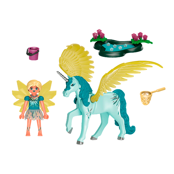 Playmobil 70809 Crystal Fairy con Unicornio - Imatge 1