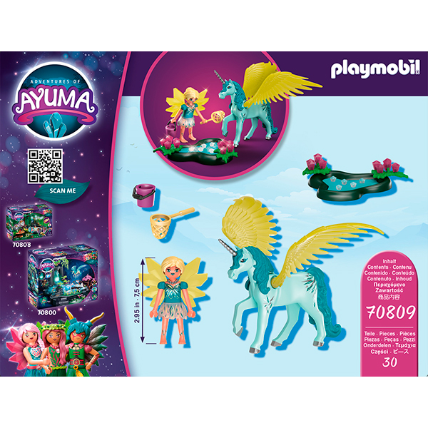 Playmobil 70809 Crystal Fairy com Unicornio - Imagem 3