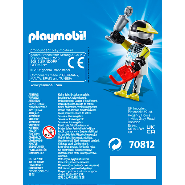 Playmobil 70812 Piloto de Corridas - Imagem 3