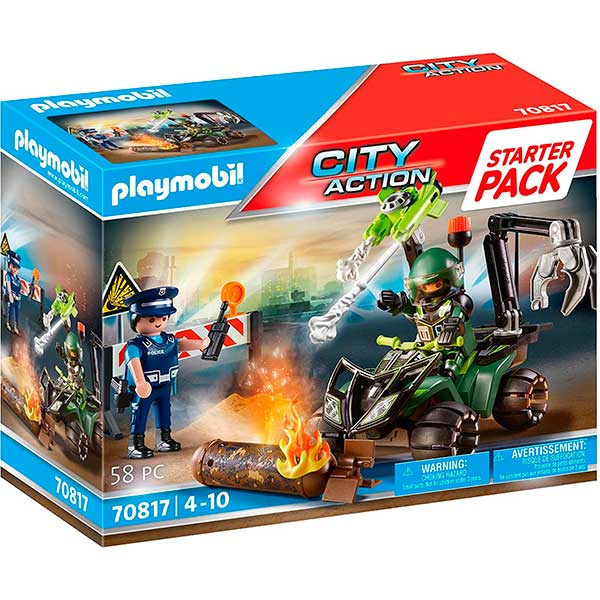 Starter Pack Policia Entrenament Playmobil - Imatge 1
