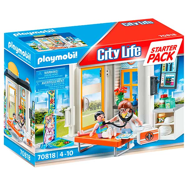 Playmobil 70818 Starter Pack Pediatra - Imagem 1