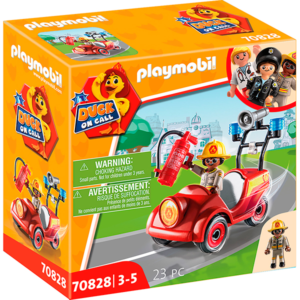 Playmobil 70828 D.O.C. - Mini-carro dos Bombeiros - Imagem 1