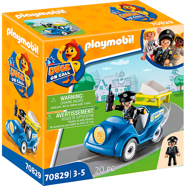 Mini Cotxe de Policia Playmobil - Imatge 1