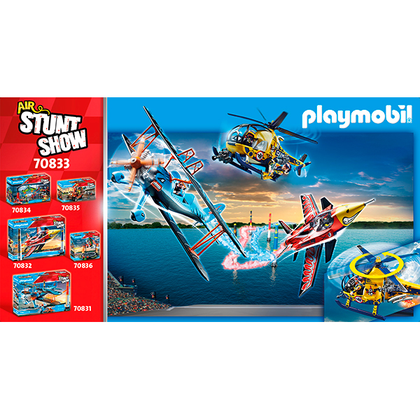 Playmobil 70833 Air Stuntshow Helicóptero Rodaje de película - Imagen 3