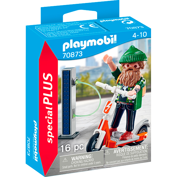 Playmobil 70873 Hipster con E-scooter - Imagen 1