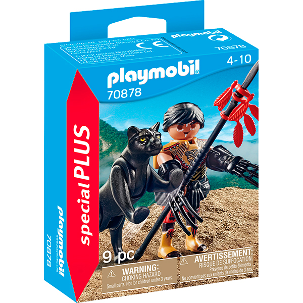 Playmobil Special Plus 70878 Guerrero con Pantera - Imagen 1