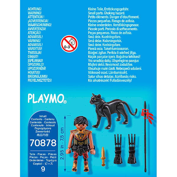 Playmobil Special Plus 70878 Guerreiro com Pantera - Imagem 3