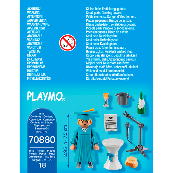 Playmobil Special Plus 70880 Fiesta de Graduación - Imagen 3