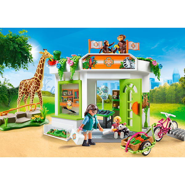 Playmobil 70900 Consulta Veterinaria en el Zoo - Imagen 2