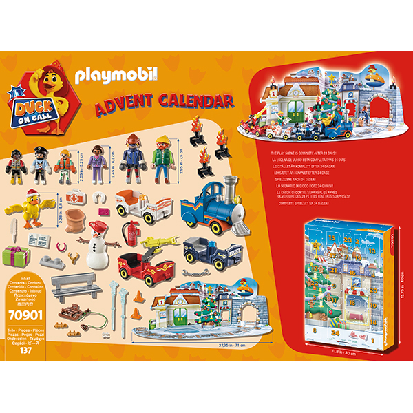 Playmobil Duck on Call D.O.C. 70901 Calendario de Adviento - Imagen 2