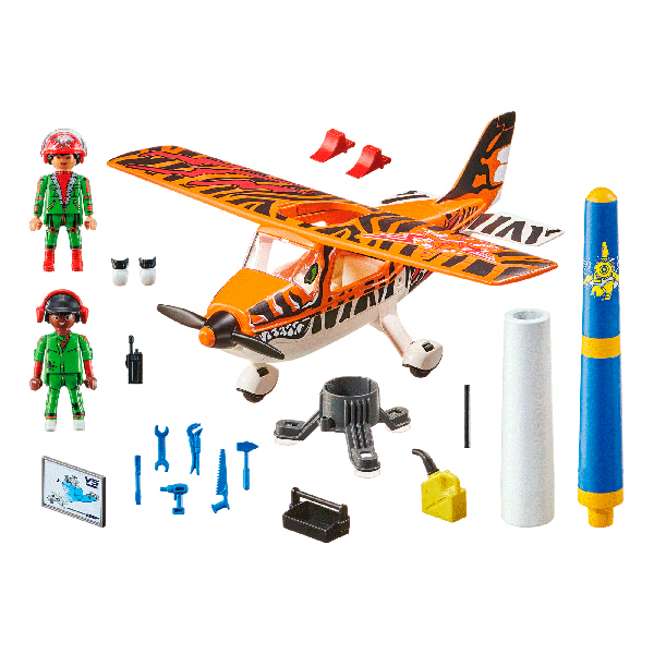Playmobil 70902: Air Stuntshow Tiger Plane - Imagem 1