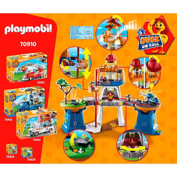 Playmobil 70910 D.O.C. - Quartel General - Imagem 3