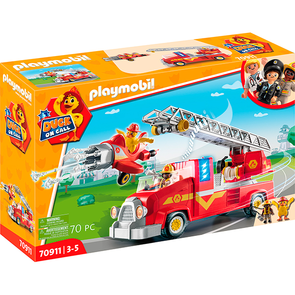 Playmobil 70911 D.O.C. - Camião dos Bombeiros - Imagem 1