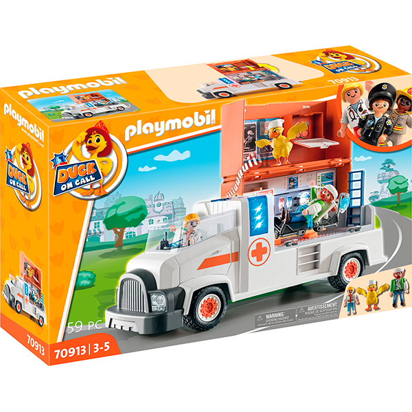 Playmobil 70913 D.O.C. - Camión Ambulancia - Imagen 1