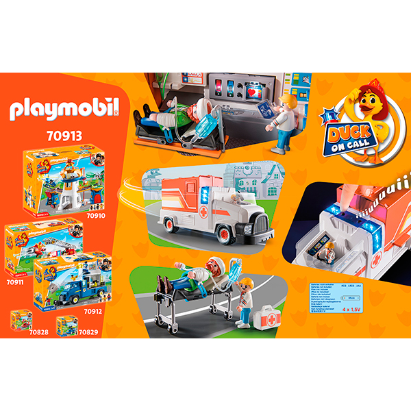 Playmobil 70913 D.O.C. - Camión Ambulancia - Imatge 3