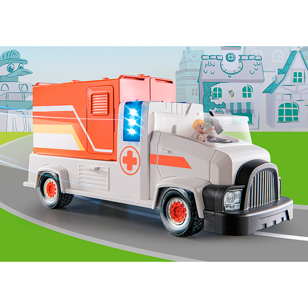 Playmobil 70913 D.O.C. - Camión Ambulancia - Imagen 6