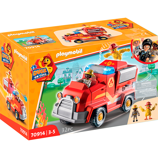 Playmobil 70914 D.O.C. - Vehículo de Emergencia de los Bomberos - Imagen 1
