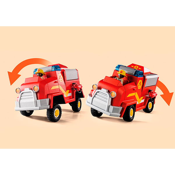 Playmobil 70914 D.O.C. - Vehículo de Emergencia de los Bomberos - Imagen 6