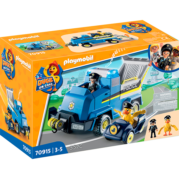 Vehicles Emergència Policia Playmobil - Imatge 1