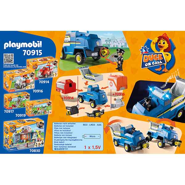 Playmobil 70915 D.O.C. - Vehículo de Emergencia de la Policía - Imatge 2