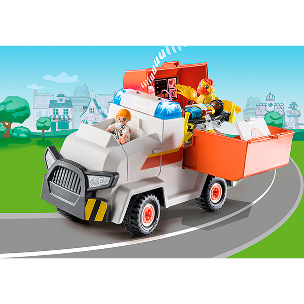 Playmobil 70916 D.O.C. - Vehículo de Emergencia Ambulancia - Imagen 2