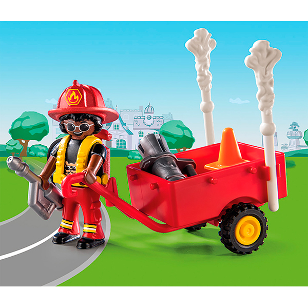 Playmobil 70917 D.O.C. - Acción Rescate de Bomberos ¡Rescata al gato! - Imatge 4