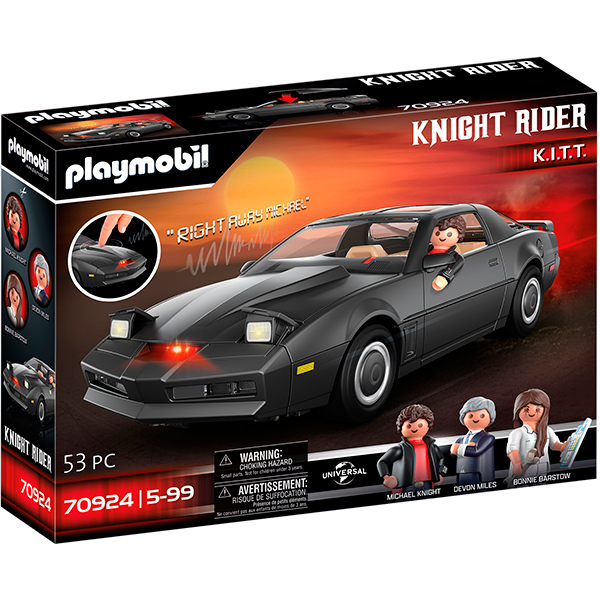 Playmobil Knight Rider 70924 El coche fantástico