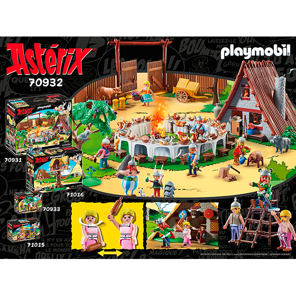 Playmobil 70932 Asterix Cabine - Imagem 3