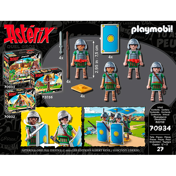 Playmobil 70934 Asterix Tropa Romana - Imagem 3