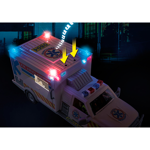 Playmobil 70936 Vehículo de Rescate: US Ambulance - Imatge 