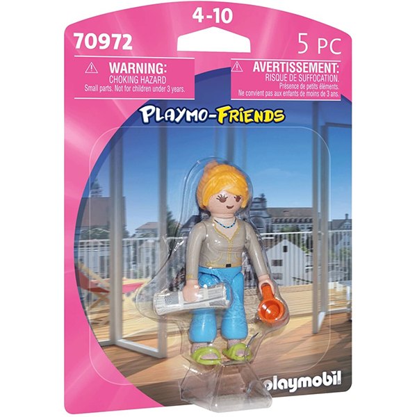Figura Playmobil 70972 Playmofriends Early Morning Woman - Imagem 1