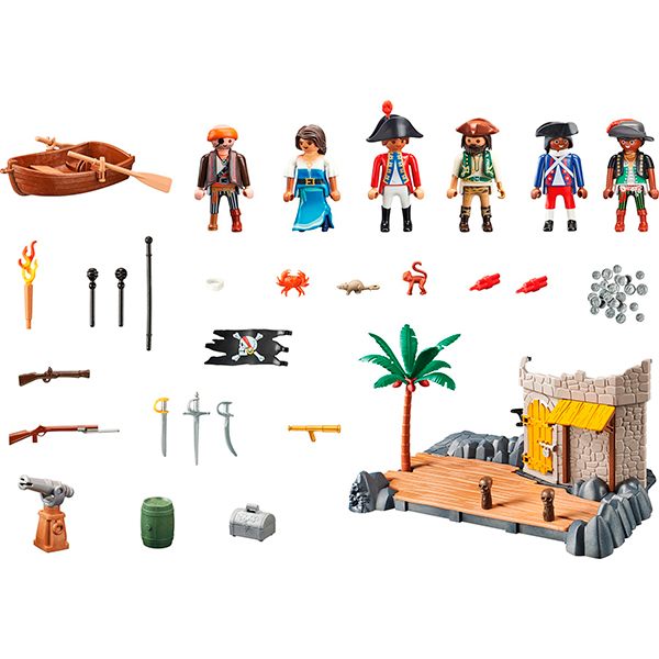 Playmobil My Figures 70979: Illa Pirata - Imatge 1
