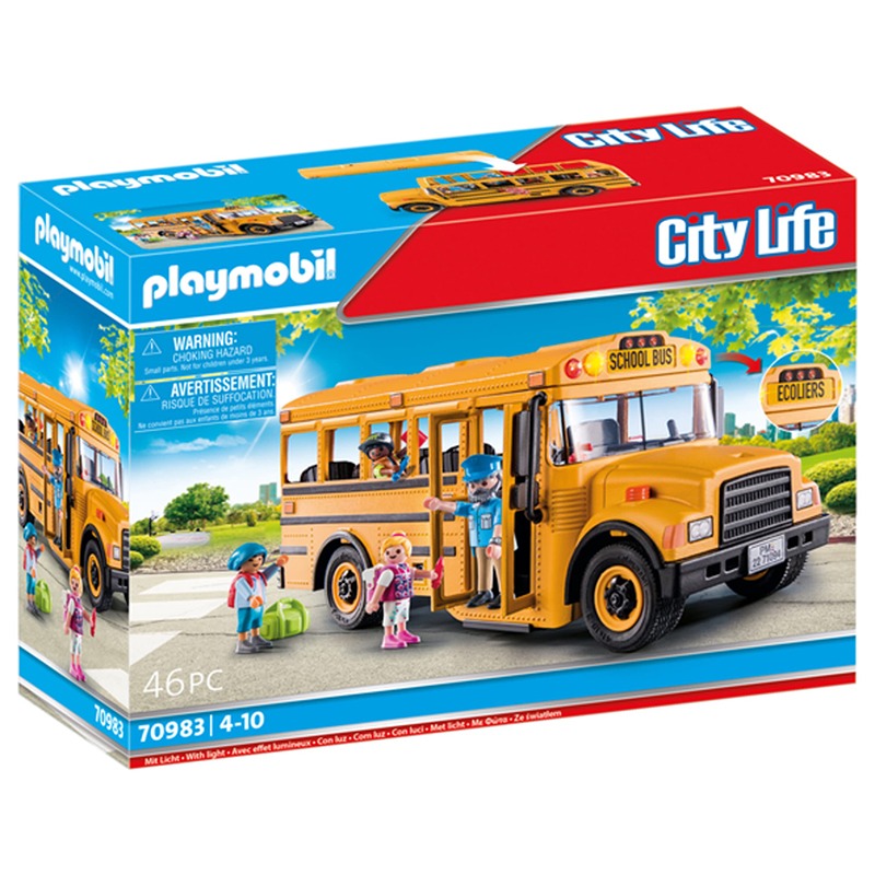 Playmobil City Life 70983 - Autocarro escolar