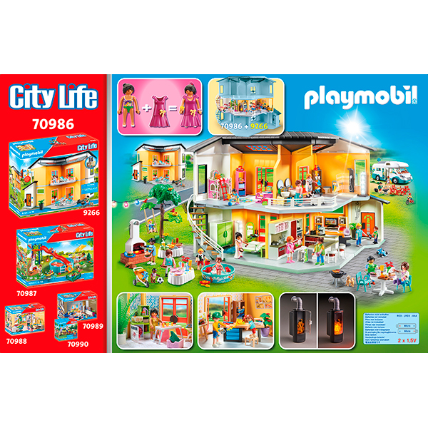 Playmobil 70986 Extensão piso Casa Moderna - Imagem 3