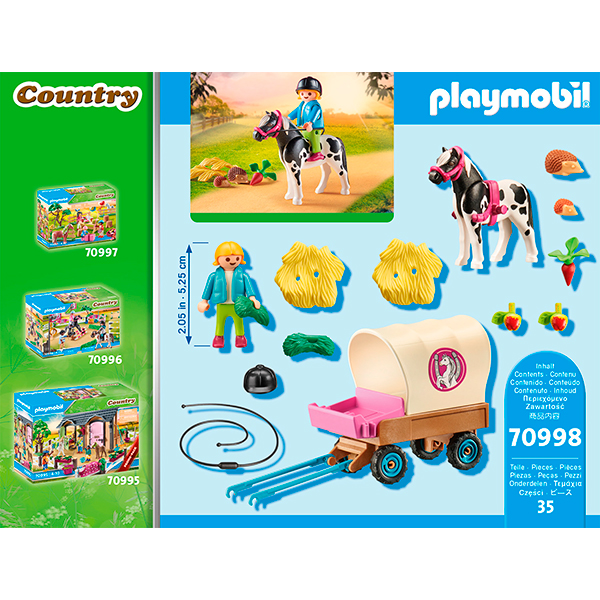 Playmobil 70998 Carruaje de Ponis - Imatge 3