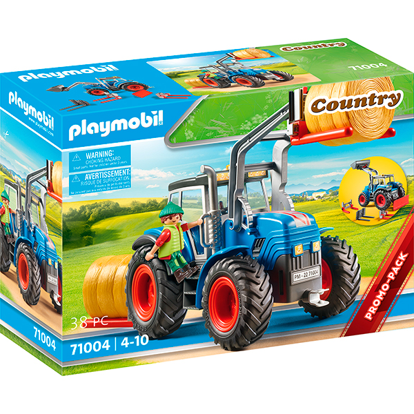 Playmobil 71004 Gran Tractor con accesorios - Imagen 1