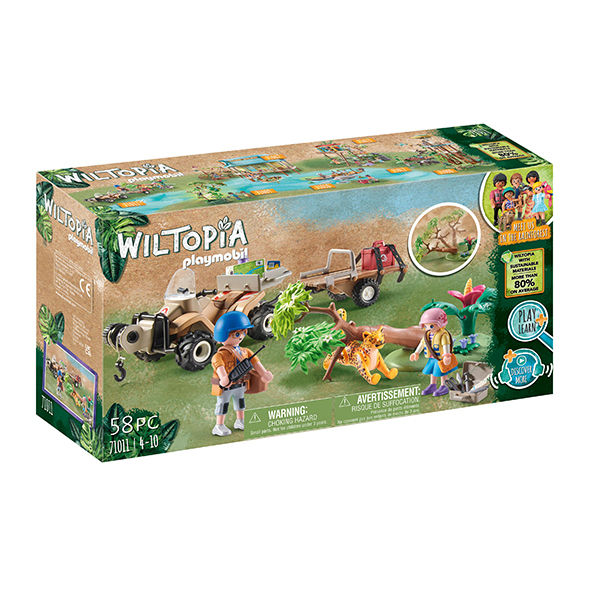 Playmobil Wiltopia 71011 Quad Rescate de Animales - Imagen 1