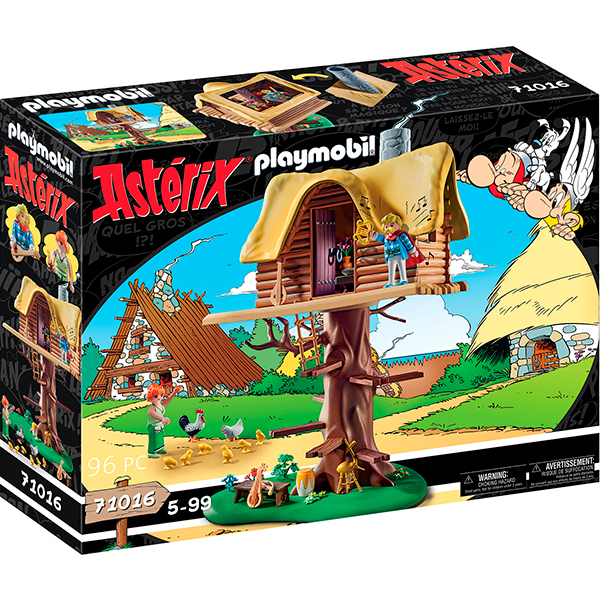 Playmobil 71016 Asterix Asurancetúrix Casa na Árvore - Imagem 1