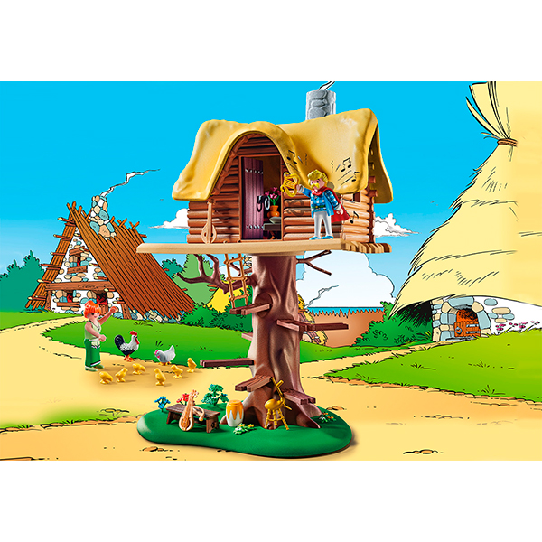Playmobil 71016 Asterix Asurancetúrix Casa na Árvore - Imagem 2