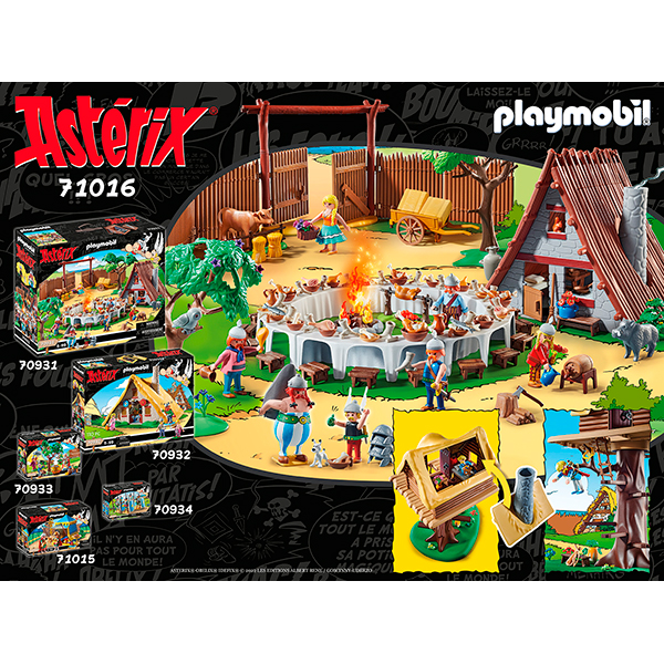 Playmobil 71016 Asterix Asurancetúrix Casa de Arbol - Imagen 3