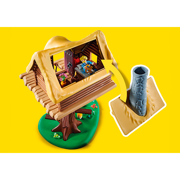 Playmobil 71016 Asterix Asurancetúrix Casa na Árvore - Imagem 4