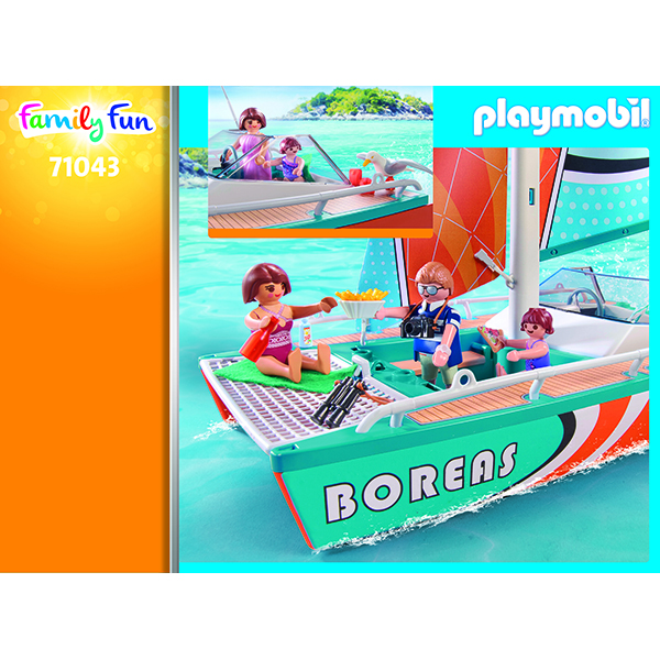 Playmobil 71043 Family Fun Catamarán - Imagen 2