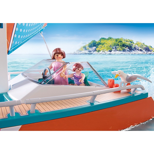 Playmobil 71043 Family Fun Catamarán - Imagen 3
