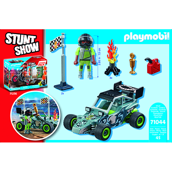 Playmobil 71044 Stuntshow Stuntshow Racer - Imagem 2